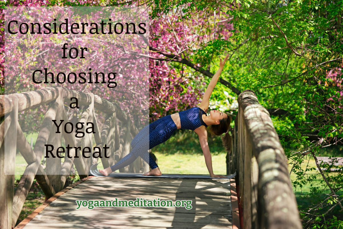 Choosing a Yoga Retreat